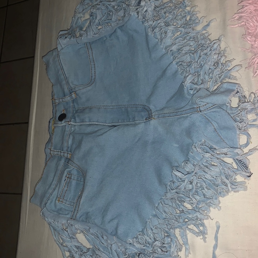 High waisted shorts